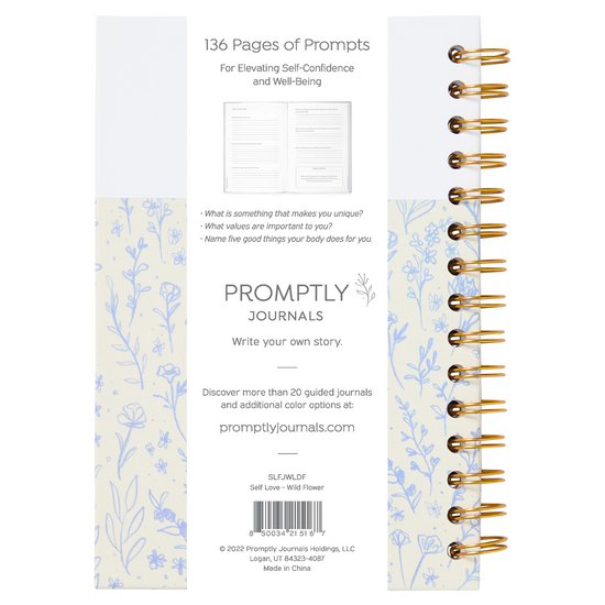 A Self-Love Journal: 52 Weeks of Affirmation (Wildflower)