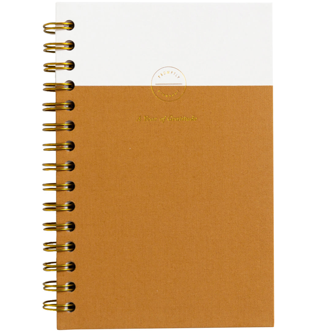 Gratitude Journals - Wheat – Promptly Journals