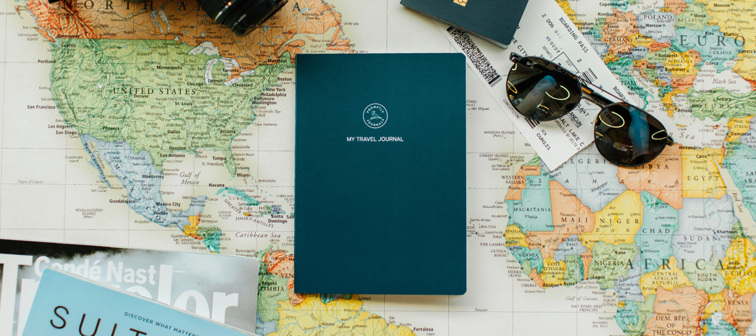 NEW TRAVEL JOURNAL (pack of 4)