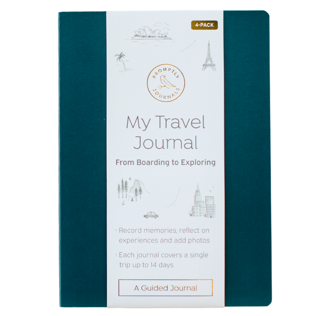 Travel Journals Promptly Journals