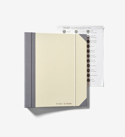 Family Emergency Binder by Savor