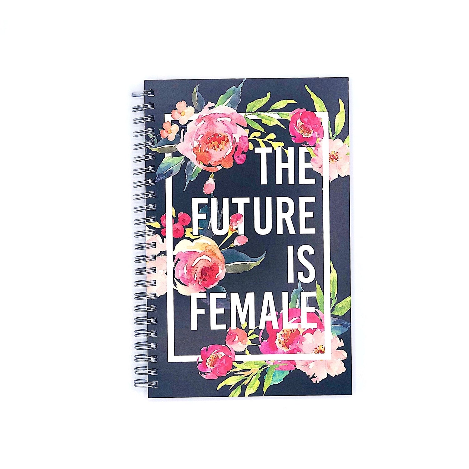 The Future Is Female :: Spiral Notebook by Effie’s Paper