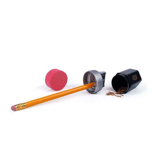 Pencil Pencil Sharpener and Eraser by Made By Humans
