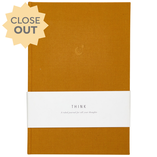 Think: My Blank Journal (Amber)