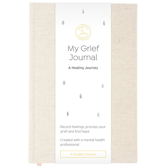 My Grief Journal: A Healing Journey (Wheat)