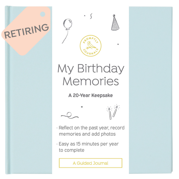 MAKE UP 20周年記念BOX 「MEMORIES OF BLUE」 My Birthday Memories: A 20-Year Keepsake (Powdered Blue, Linen