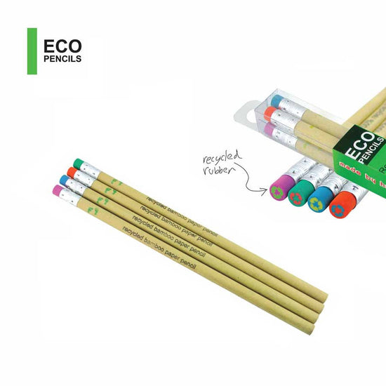 Eco Pencils (Set of 4) by Made By Humans
