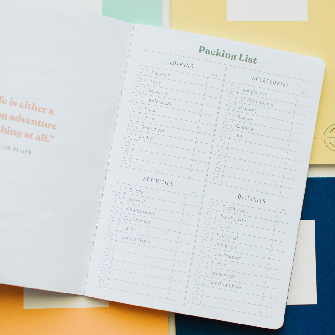 Kids Travel Journal (Set of 4) - Pacific – Promptly Journals